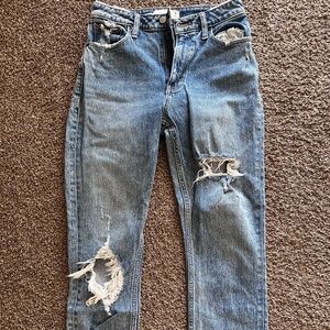 Abercrombie High Rise Mom Jeans - Curve Love